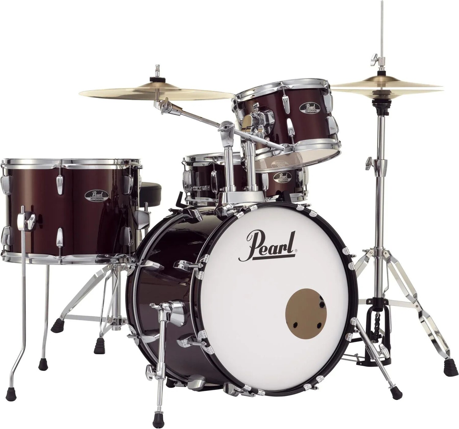 

Pearl Roadshow RS584C/C Комплект из 4 барабанов с тарелками - винно-красный