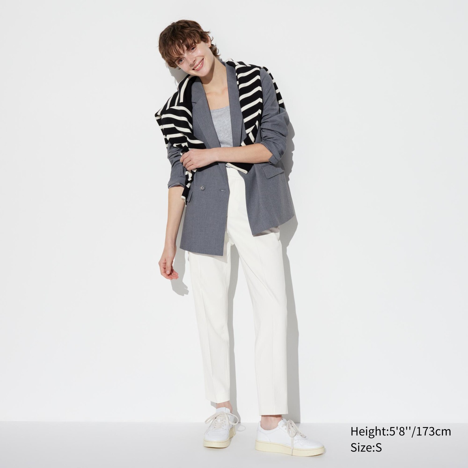 

Умные брюки UNIQLO, белый