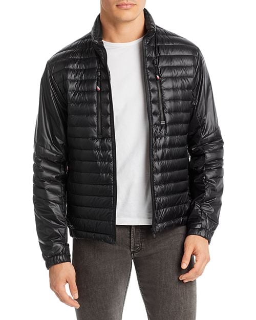 

Moncler Althaus Стеганая куртка на молнии спереди Moncler, цвет Black