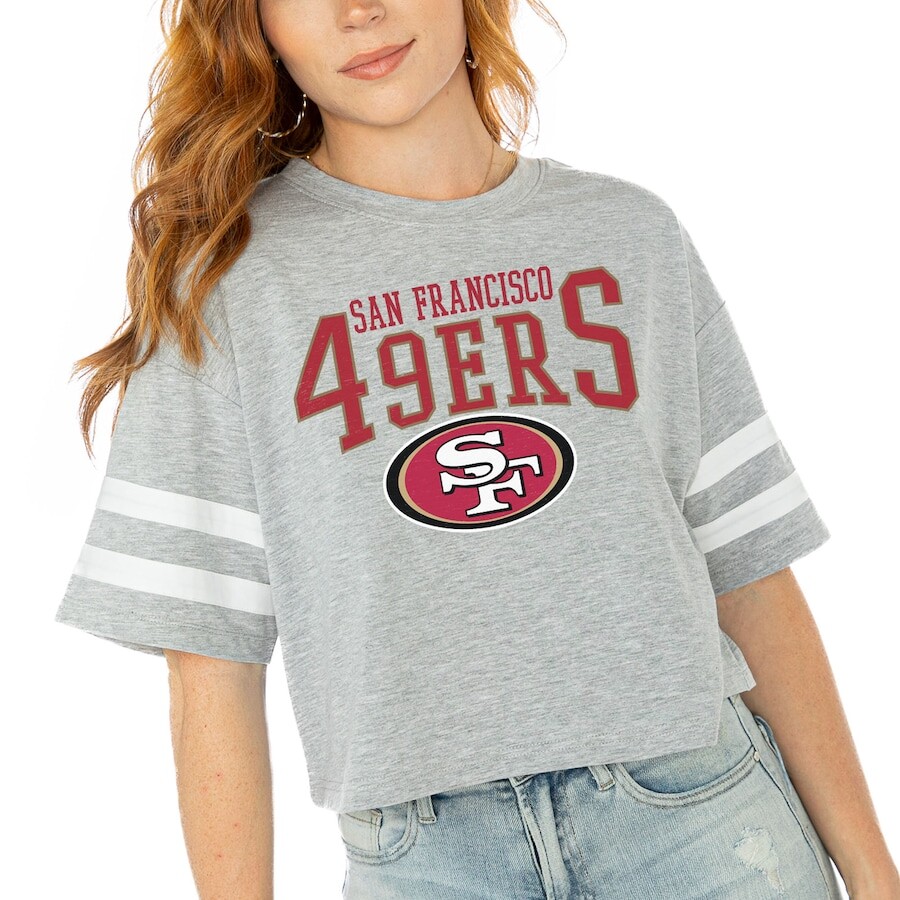 

Футболка с коротким рукавом Gameday Couture San Francisco 49Ers, серый