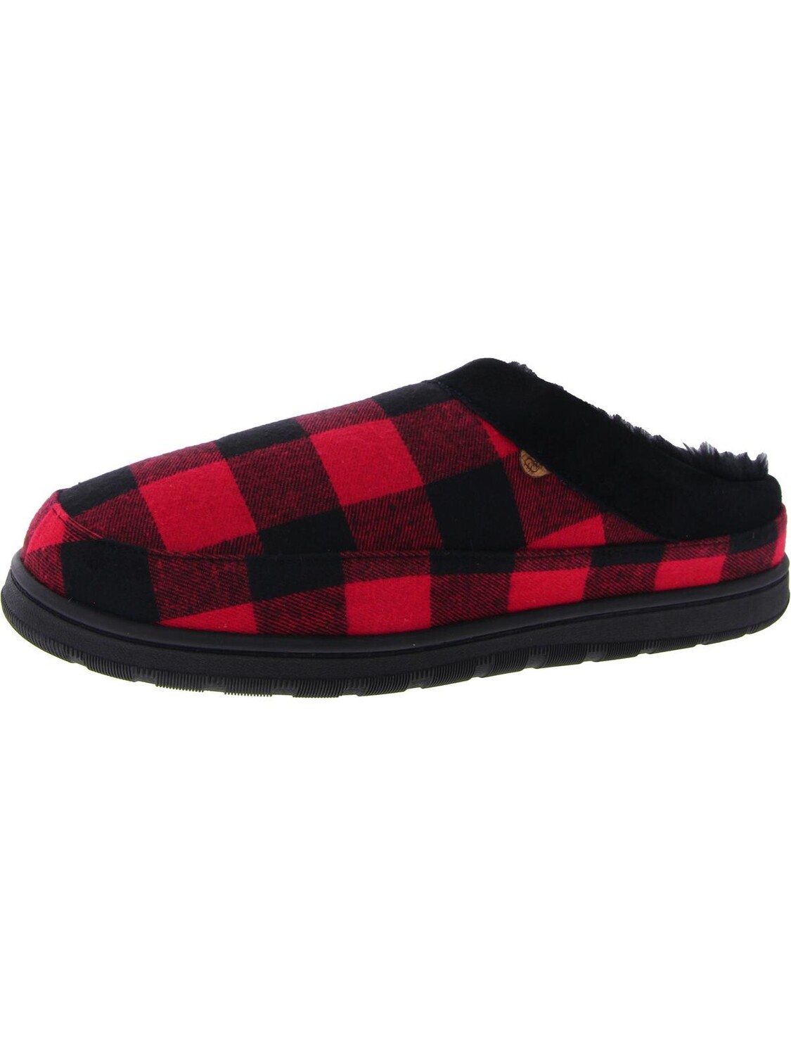 

JULIAN CLOG II Мужские замшевые тапочки Lamo, цвет Red Plaid