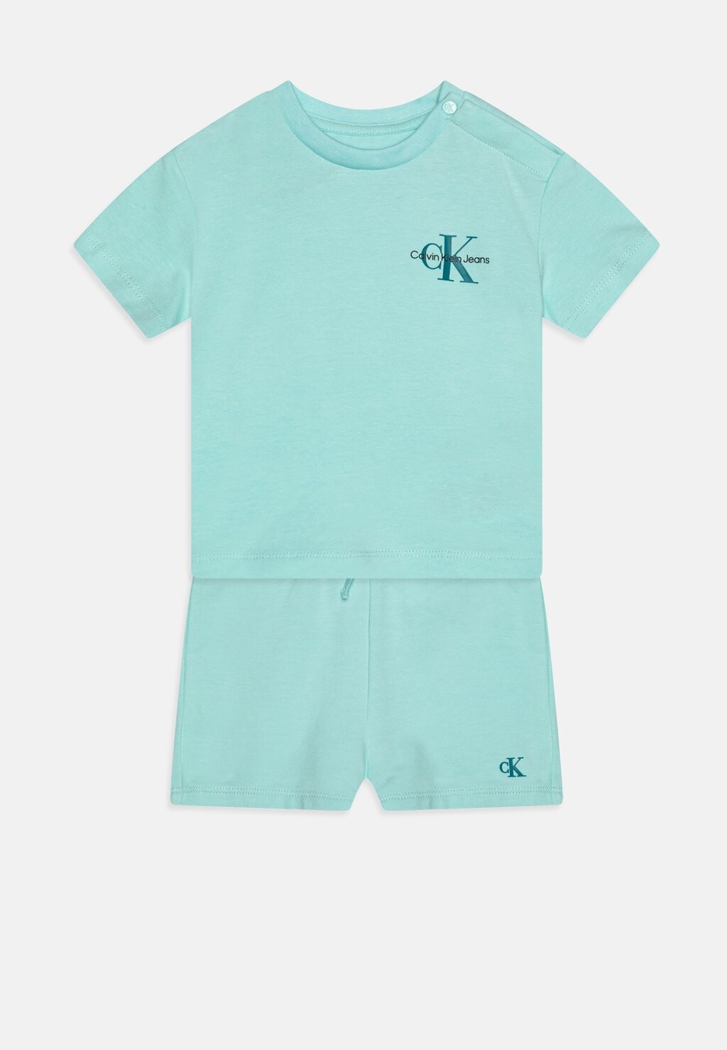 

Шорты BABY MONOGRAM LOGO UNISEX SET Calvin Klein Jeans, цвет blue tint