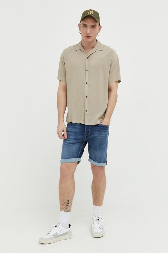 

Рубашка JJEJEFF Jack & Jones, бежевый