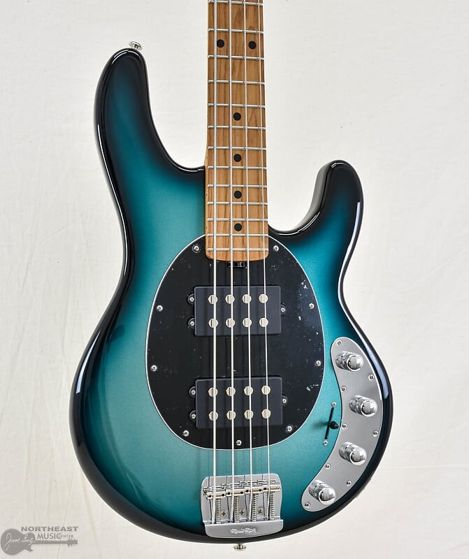 

Басс гитара Ernie Ball Music-Man Stingray Special HH - Frost Green Pearl