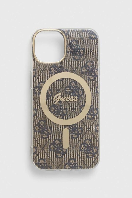 

Чехол для iPhone 14 6,1 дюйма Guess, бежевый
