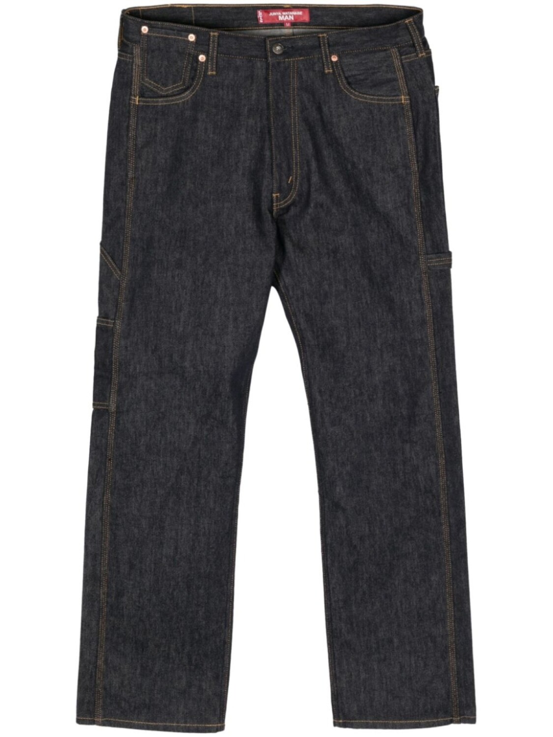 

Junya Watanabe MAN прямые джинсы из коллаборации с Levi's, синий