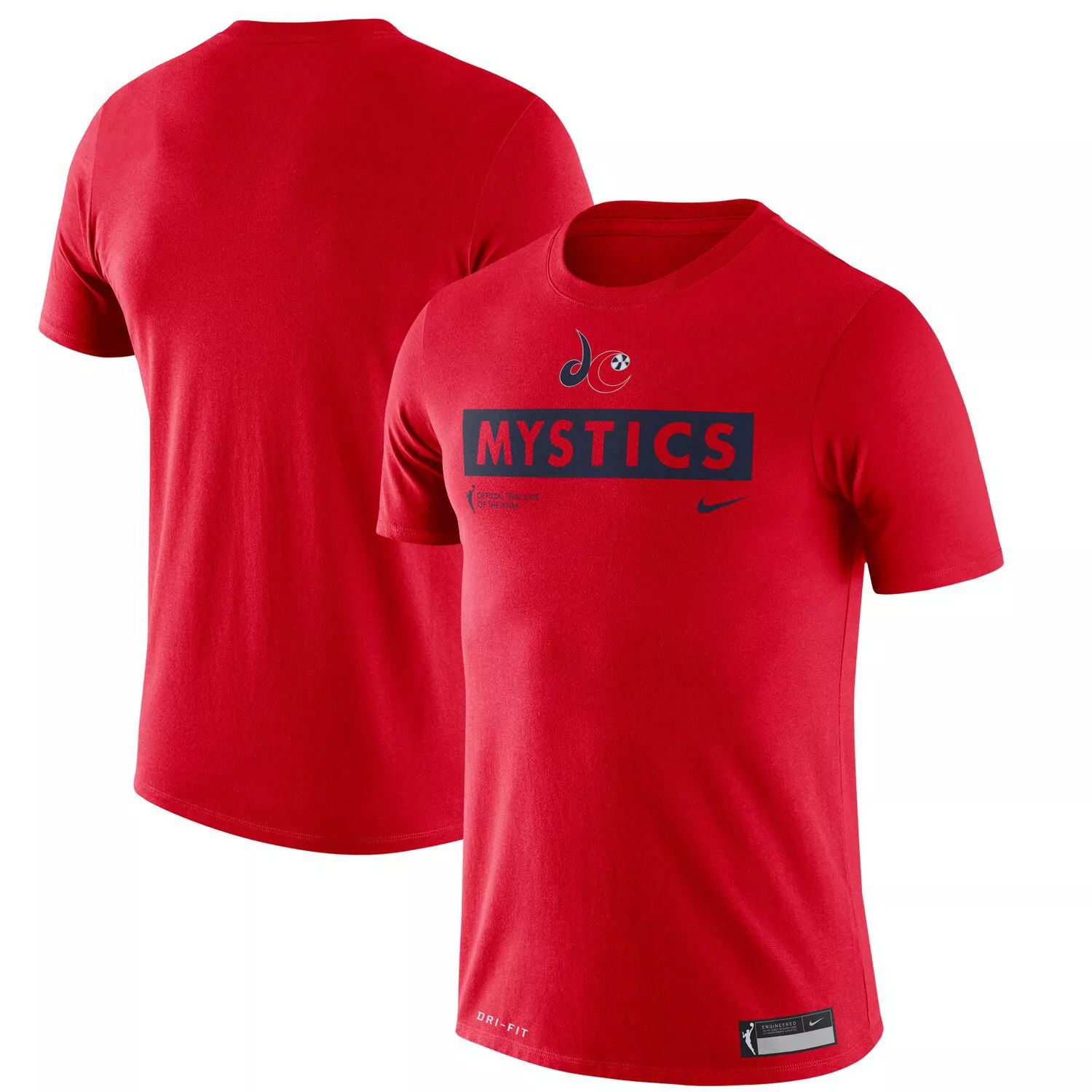 Красная футболка Nike для тренировок Washington Mystics