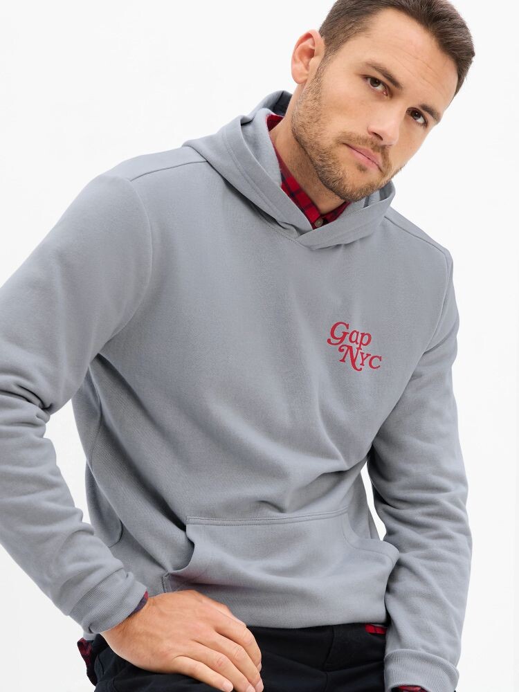

Мягкая толстовка с логотипом vintage Gap, синий