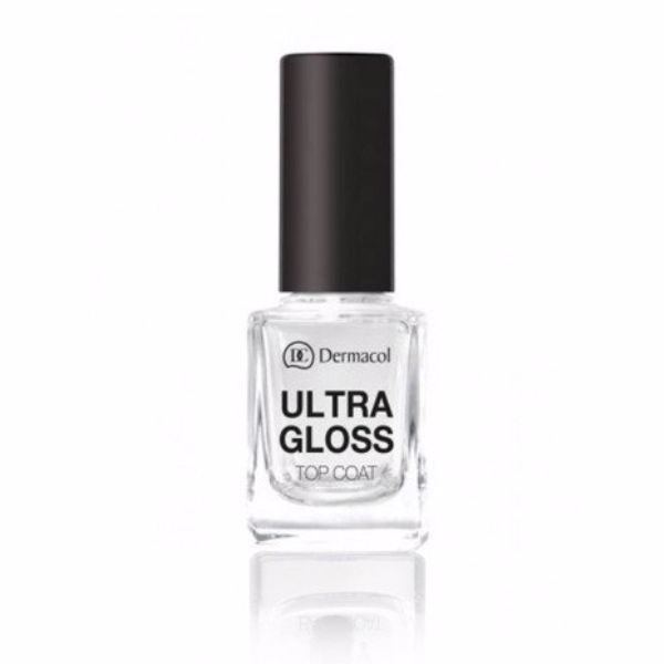 Лак для ногтей Top Coat Para Uñas Ultra Gloss Dermacol, 11 мл.