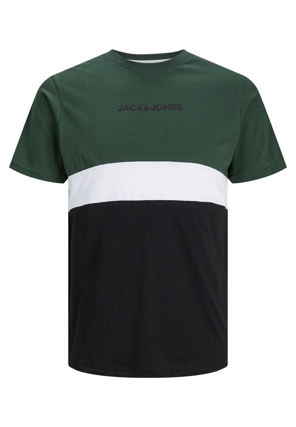 

Футболка с принтом Jack & Jones, темно-зеленый