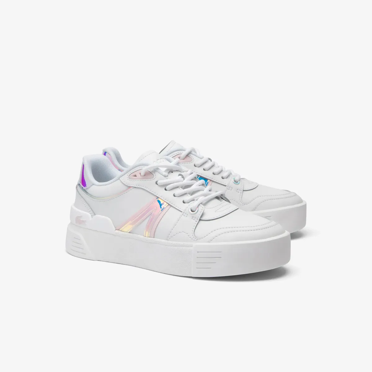

Кроссовки Lacoste "L002 EVO 124 5 SFA", цвет Wht/Lt Pnk