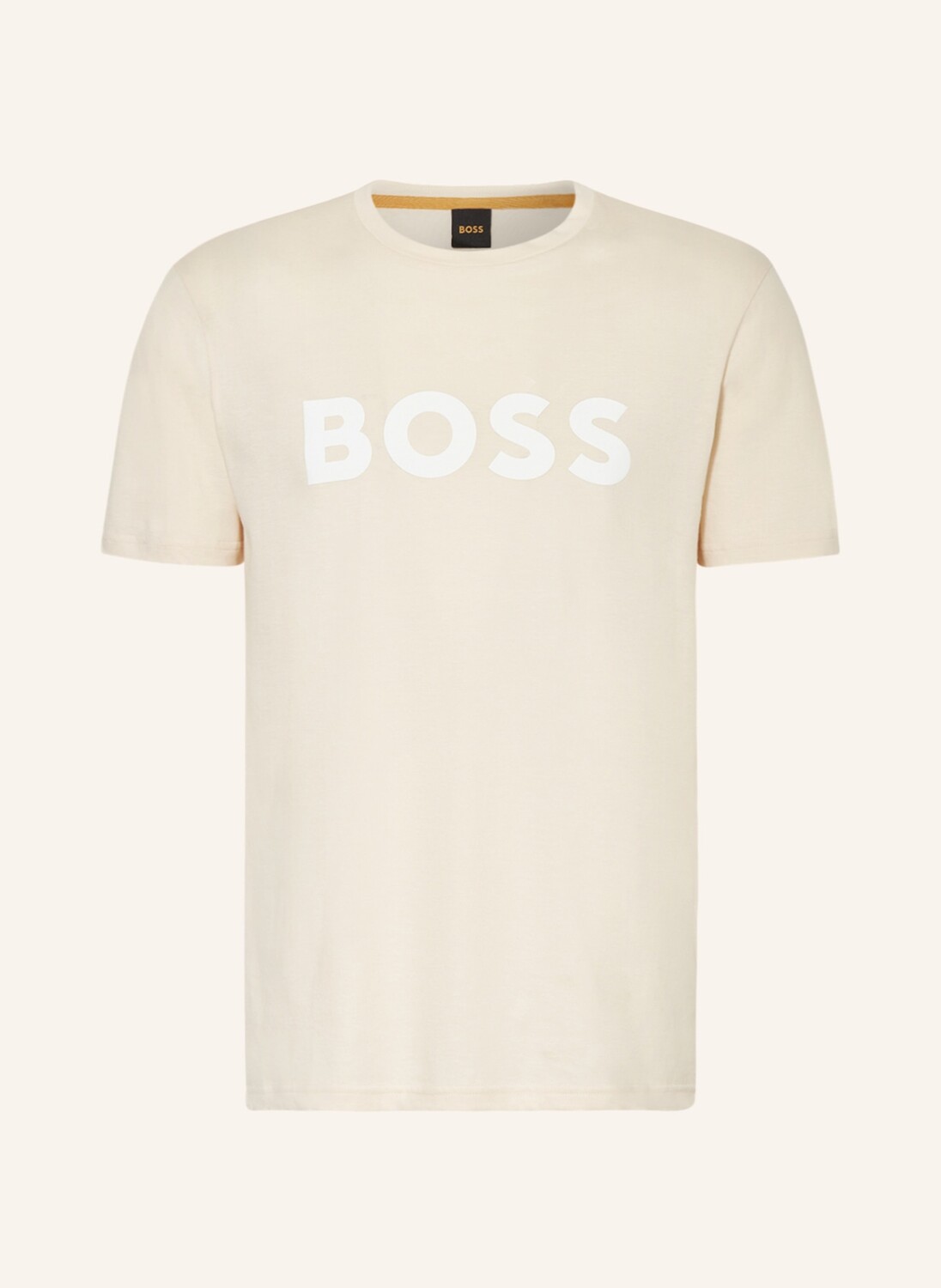 

Футболка BOSS THINKING, бежевый