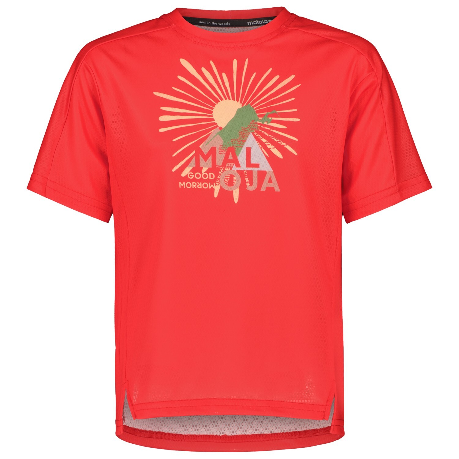 

Функциональная рубашка Maloja Kid's NastarG, цвет Bright Rose