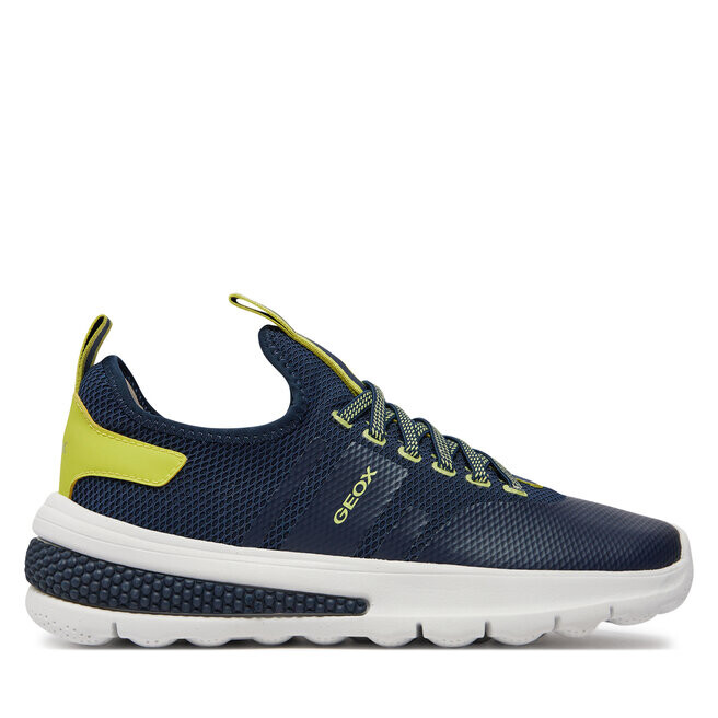

Кроссовки Geox J Activart Boy J45LTB 0159J CF43S D Navy/Lime Green, темно-синий