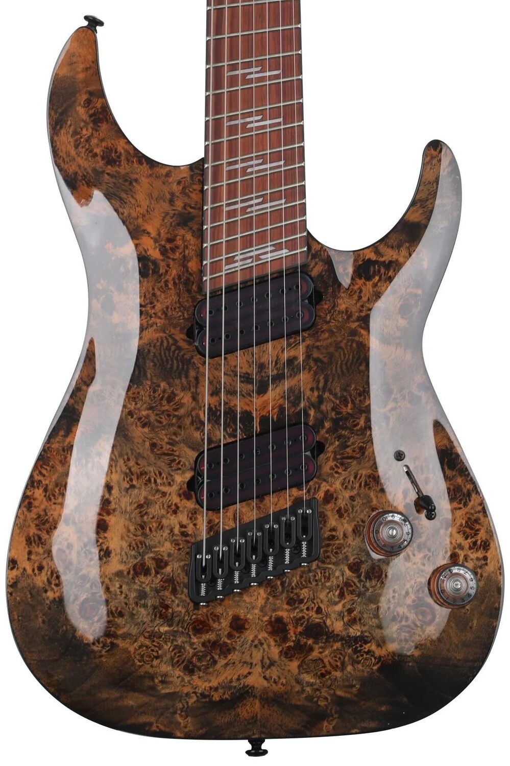 

Schecter Omen Elite-7 Multiscale 7-струнная электрогитара - уголь