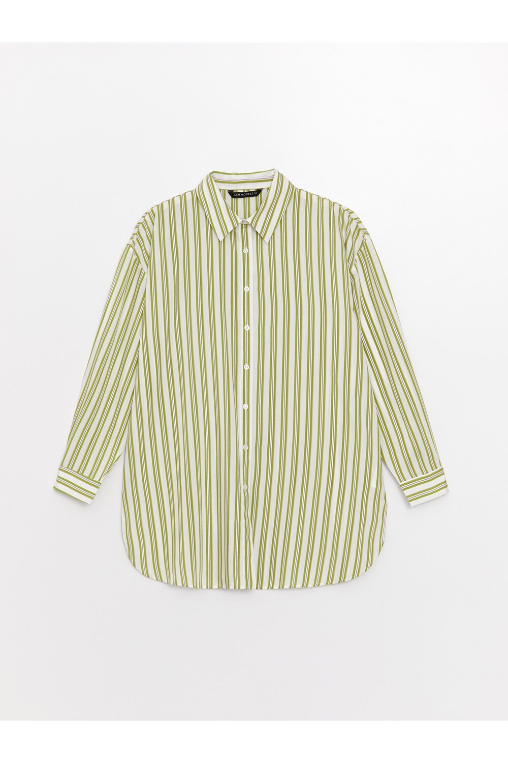 

Туника - Зеленый - Oversize LC Waikiki, зеленый