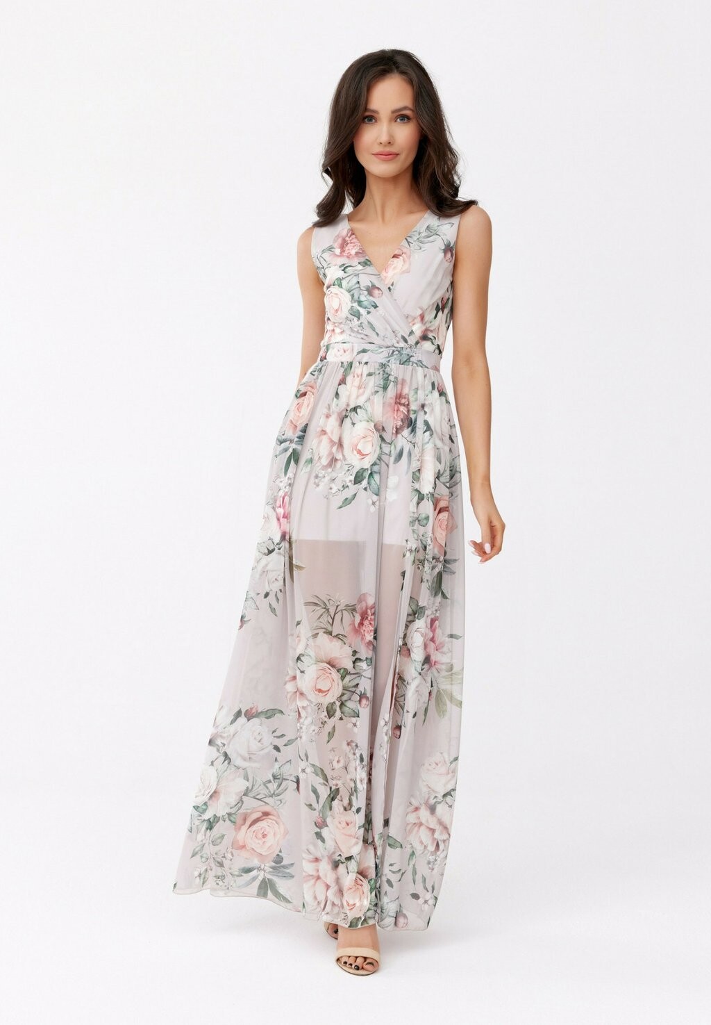 

Длинное платье Roco Fashion, мультиколор