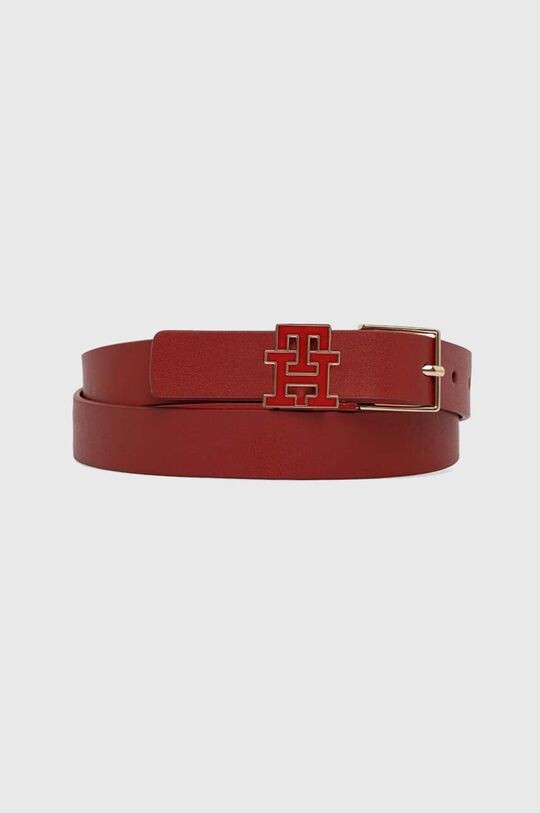 

Кожаный ремень Tommy Hilfiger, красный