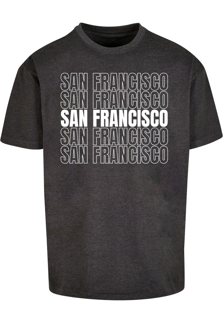 

Футболка Merchcode SAN FRANCISO X, серый