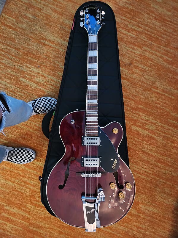 

Электрогитара Gretsch G5420T Electromatic Hollow Body Single Cutaway with Bigsby 2017 - Present - Walnut Satin