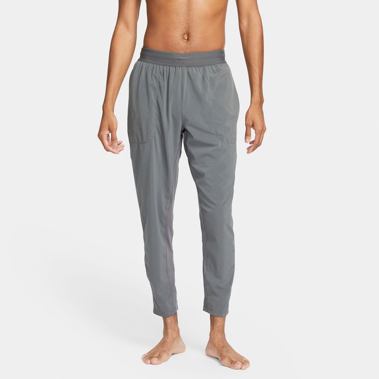 

Мужские конические брюки для йоги Nike Dri-FIT Flex, серый