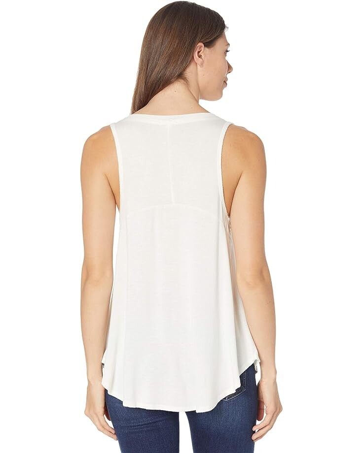 

Футболка Dylan by True Grit Soft Jersey Tees Sleeveless Jersey Tee, белый