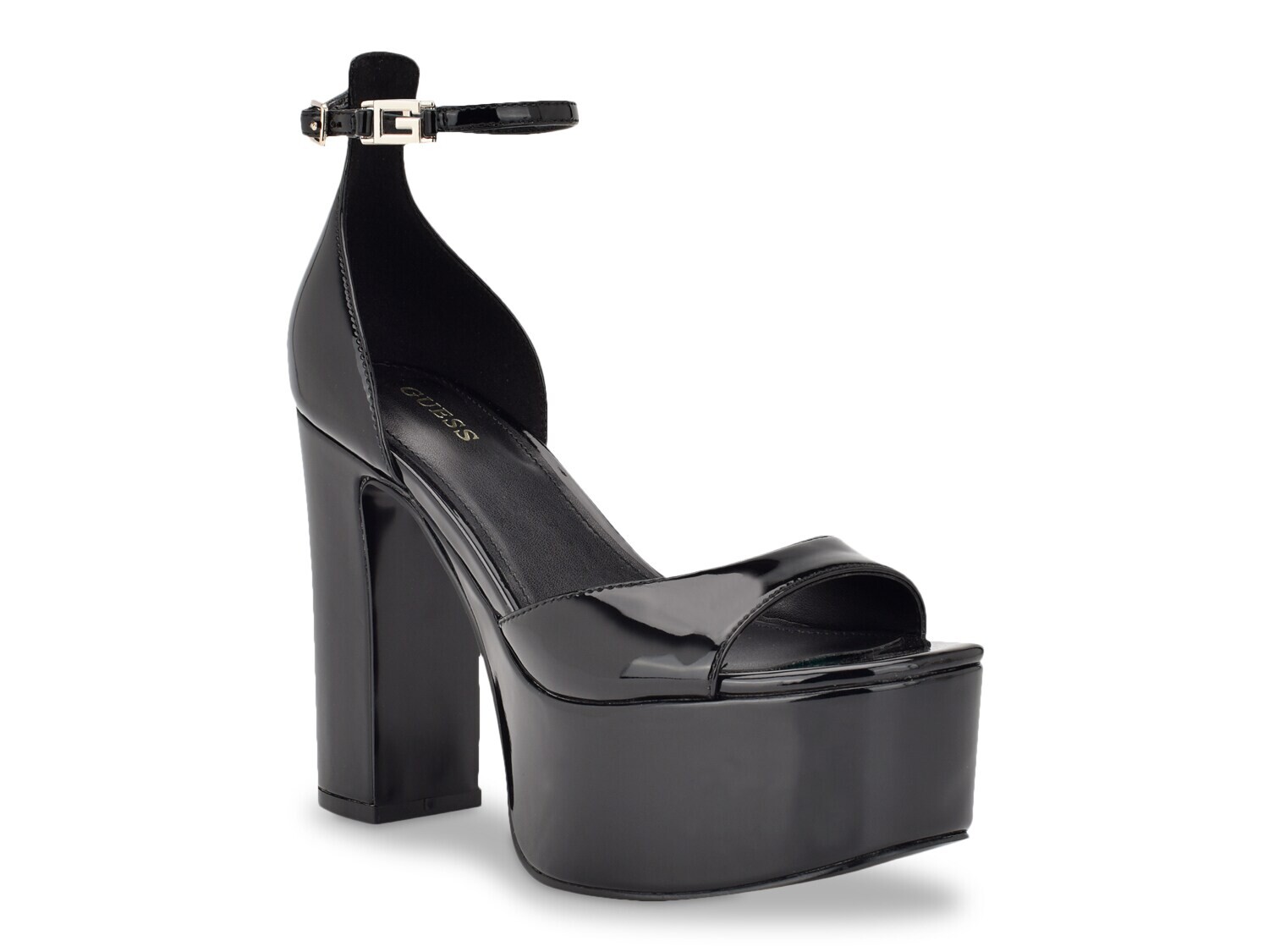 

Сандалии Selima на платформе Guess, черный