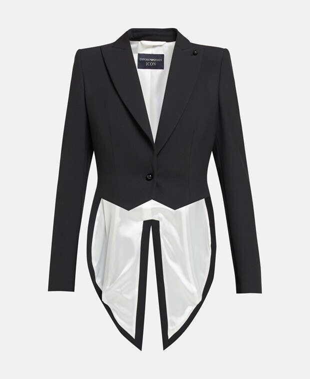 

Блейзер Emporio Armani, черный