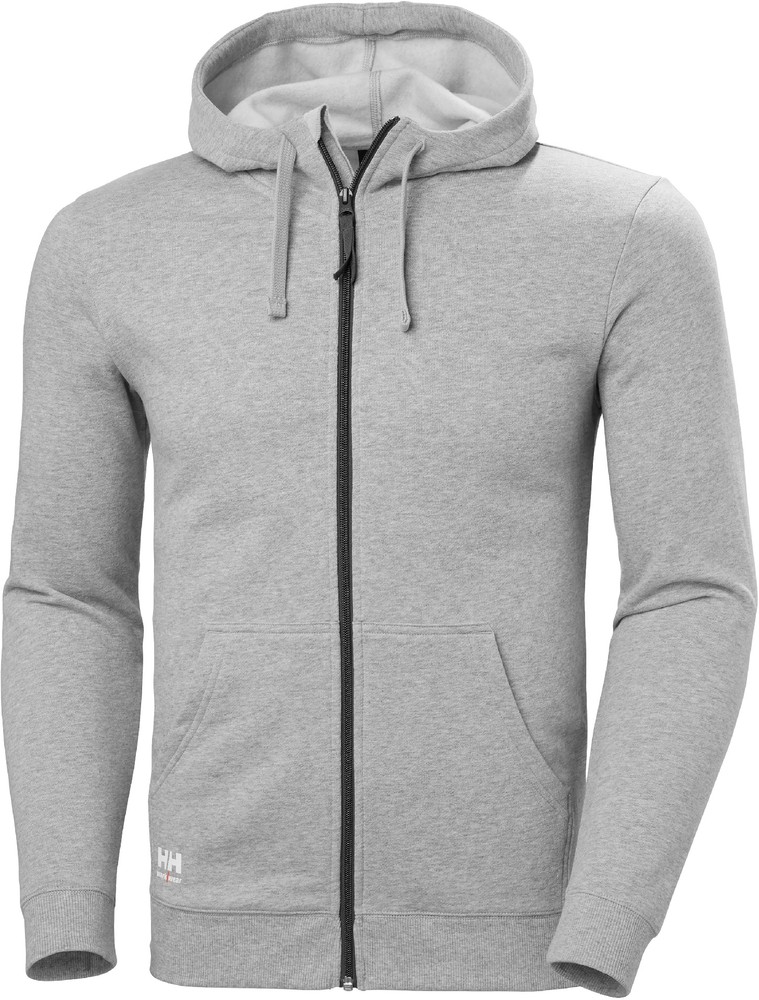 

Толстовка Helly Hansen Hoodie Classic Zip Hoodie, серый