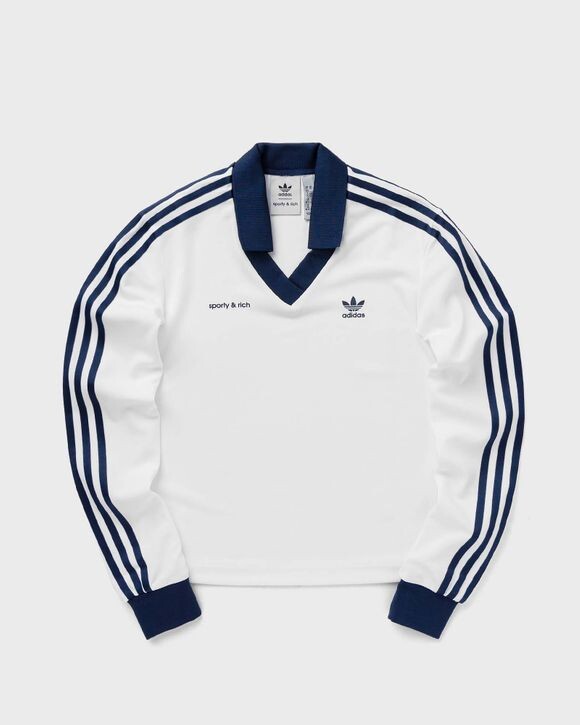

Топ Adidas X Sporty & Rich Soccer Jersey, цвет white/nindig