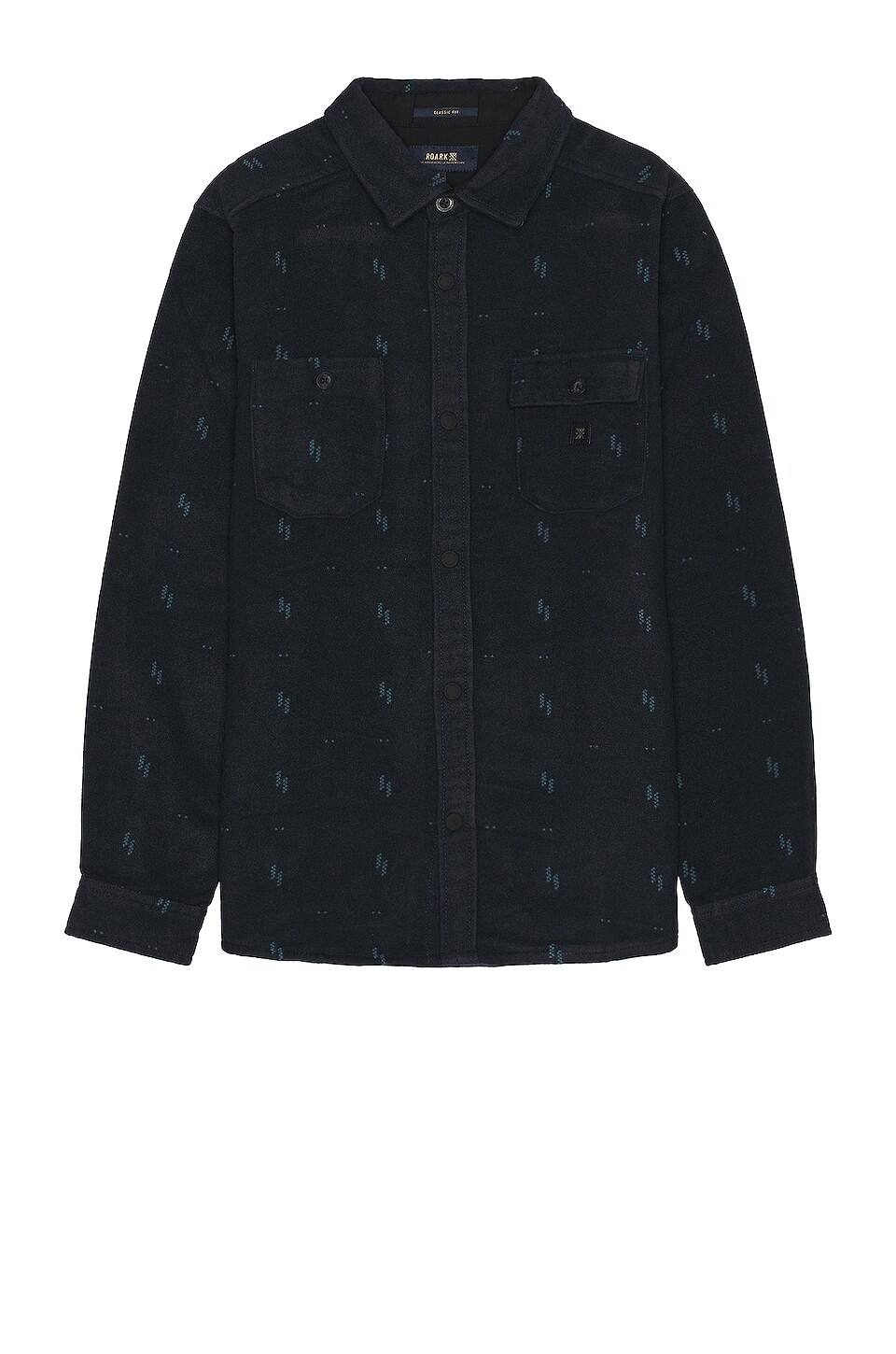 

Рубашка ROARK Long Sleeve Button Down, темно-синий