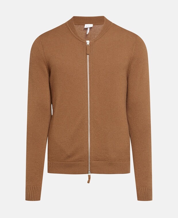 

Кашемировый кардиган FTC Cashmere, темно коричневый