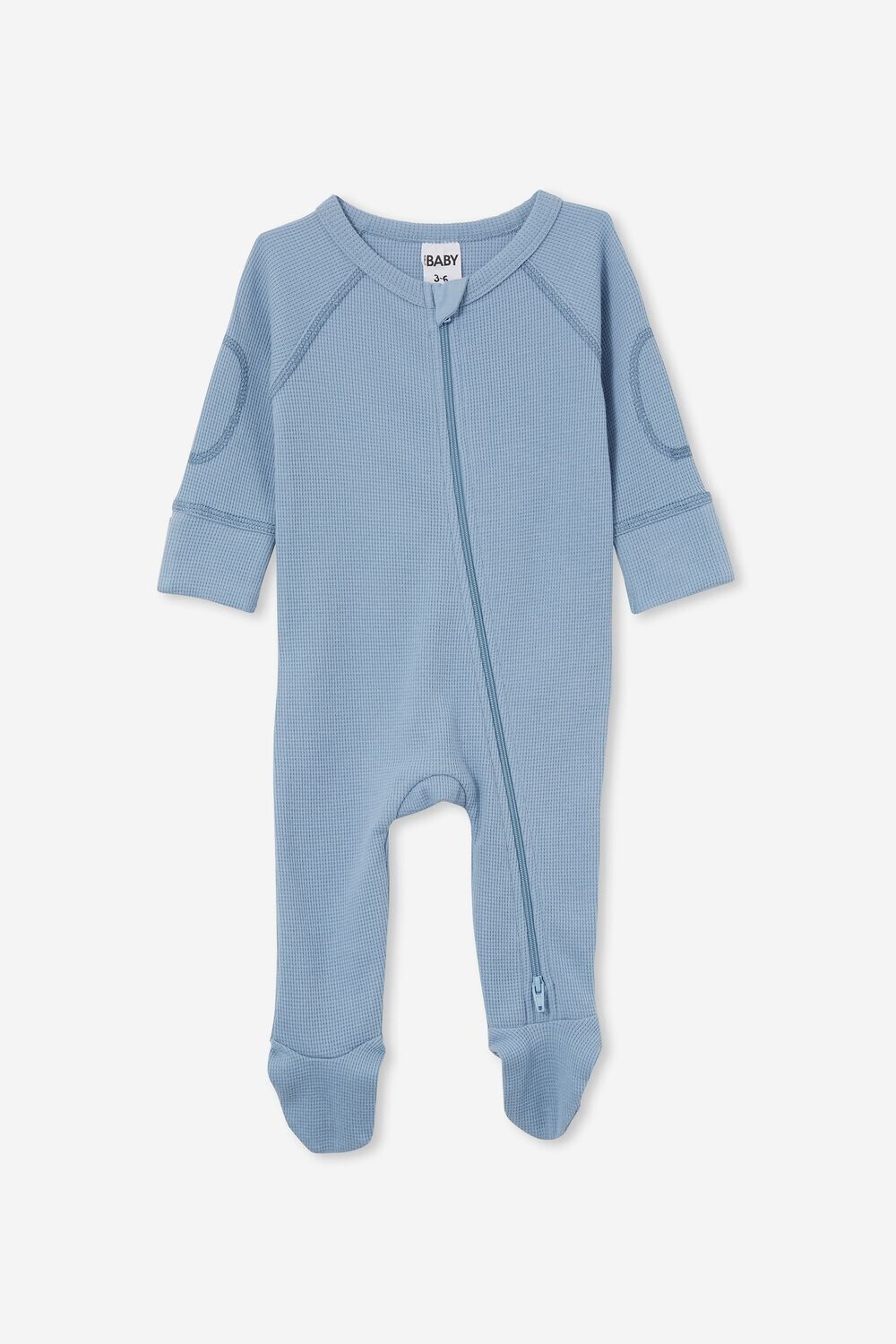 

Вафельный комбинезон с длинными рукавами США Cotton On