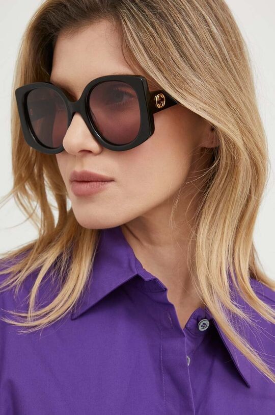 

Солнцезащитные очки Gucci, коричневый