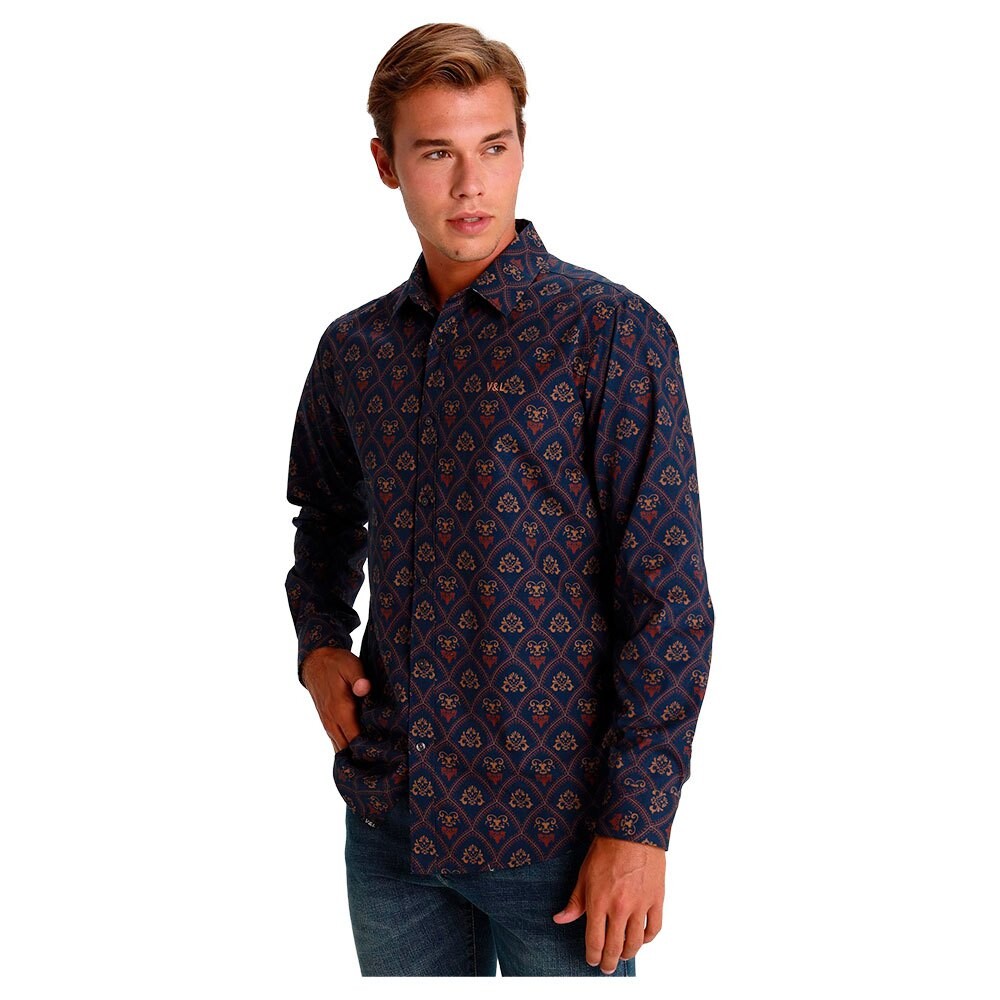 

Рубашка Victorio & Lucchino Popelin Elastic Printed, коричневый
