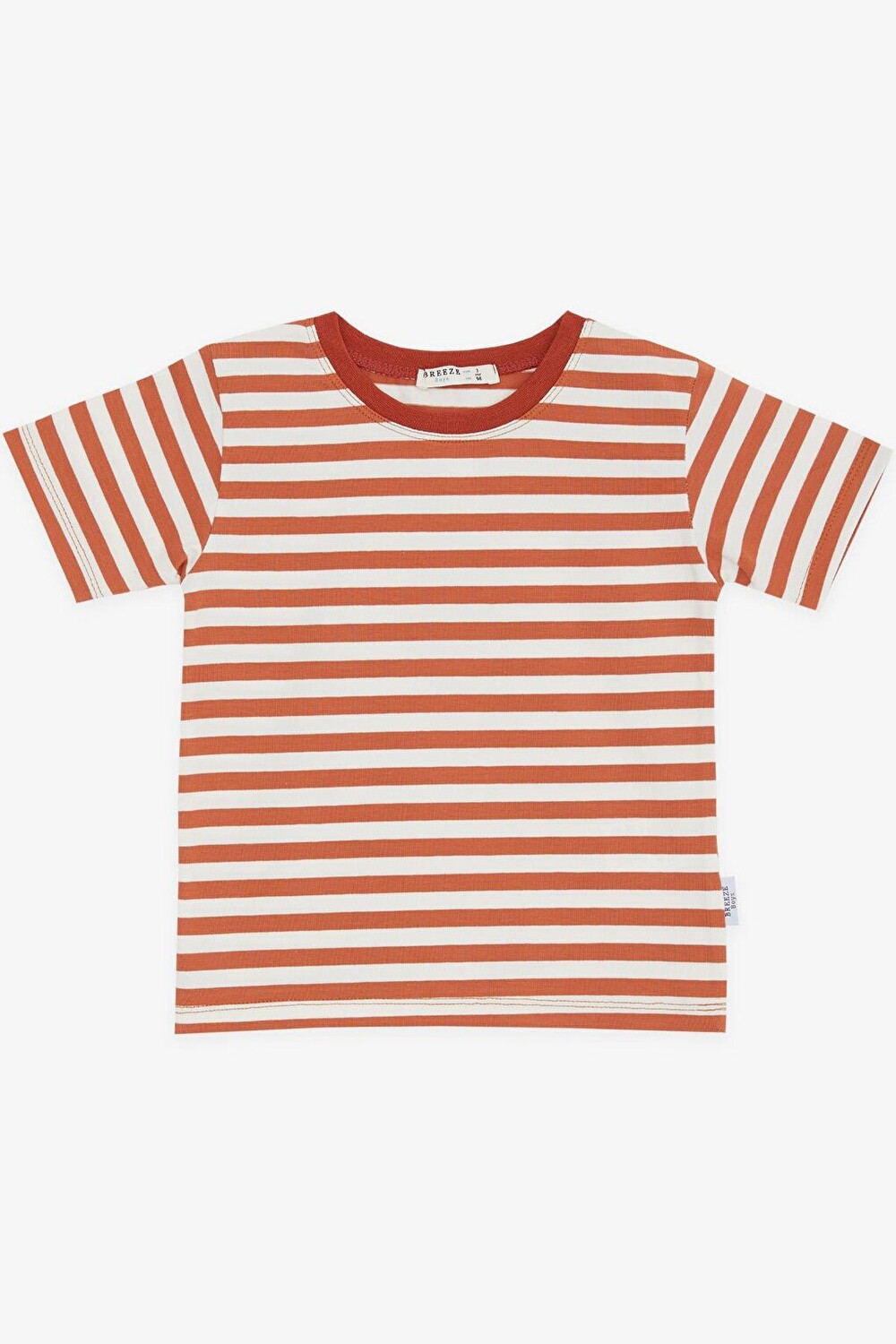 

Футболка для мальчика в полоску с плиткой (3–7 лет) Breeze