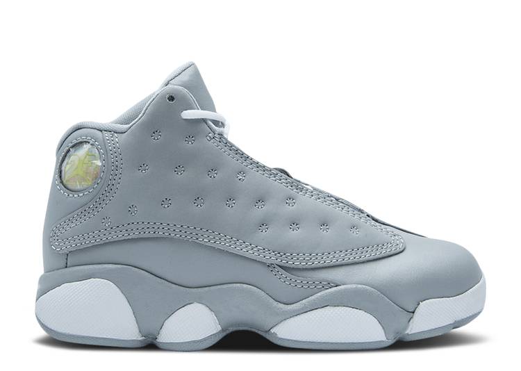 

Кроссовки AIR JORDAN 13 RETRO PS 'WOLF GREY', серый