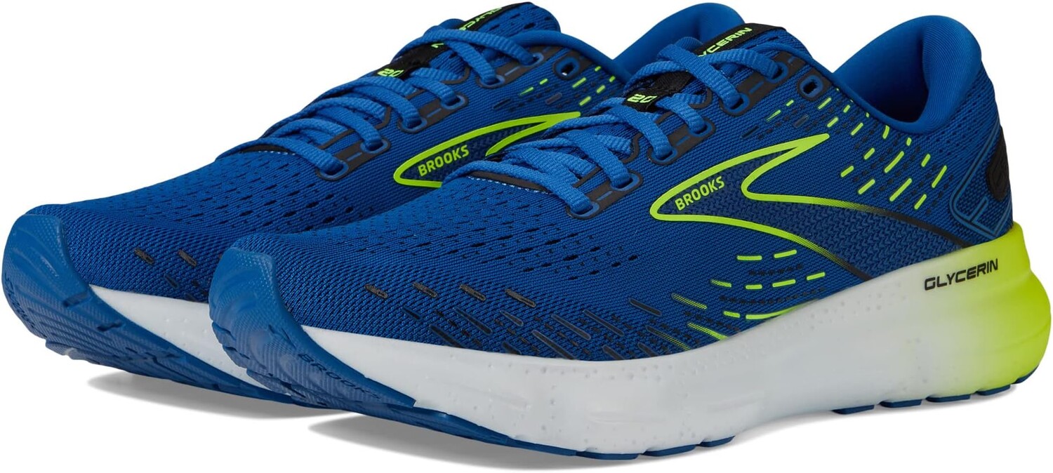 

Кроссовки Glycerin 20 Brooks, цвет Blue/Nightlife/White