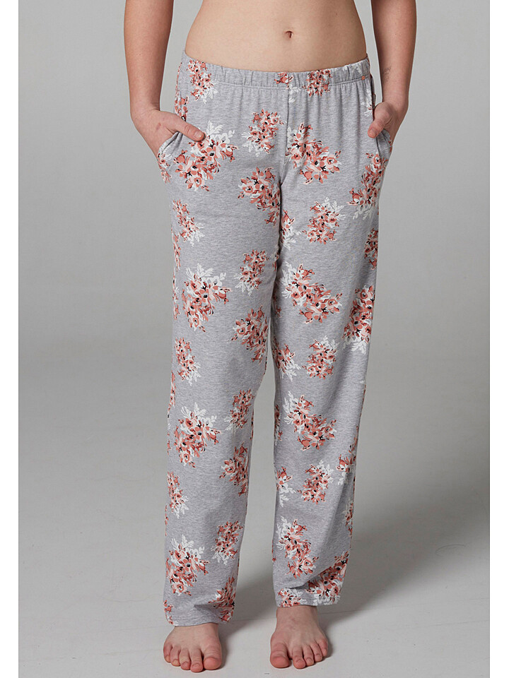 

Пижамные брюки Skiny, цвет Grau/ Rosa