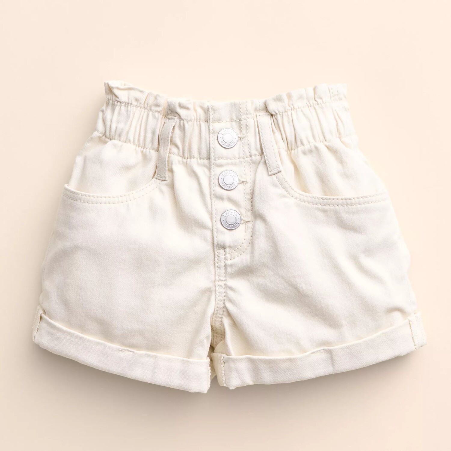 

Джинсовые шорты с поясом Little Co. для малышей и малышей от Lauren Conrad Paper-Bag Little Co. by Lauren Conrad