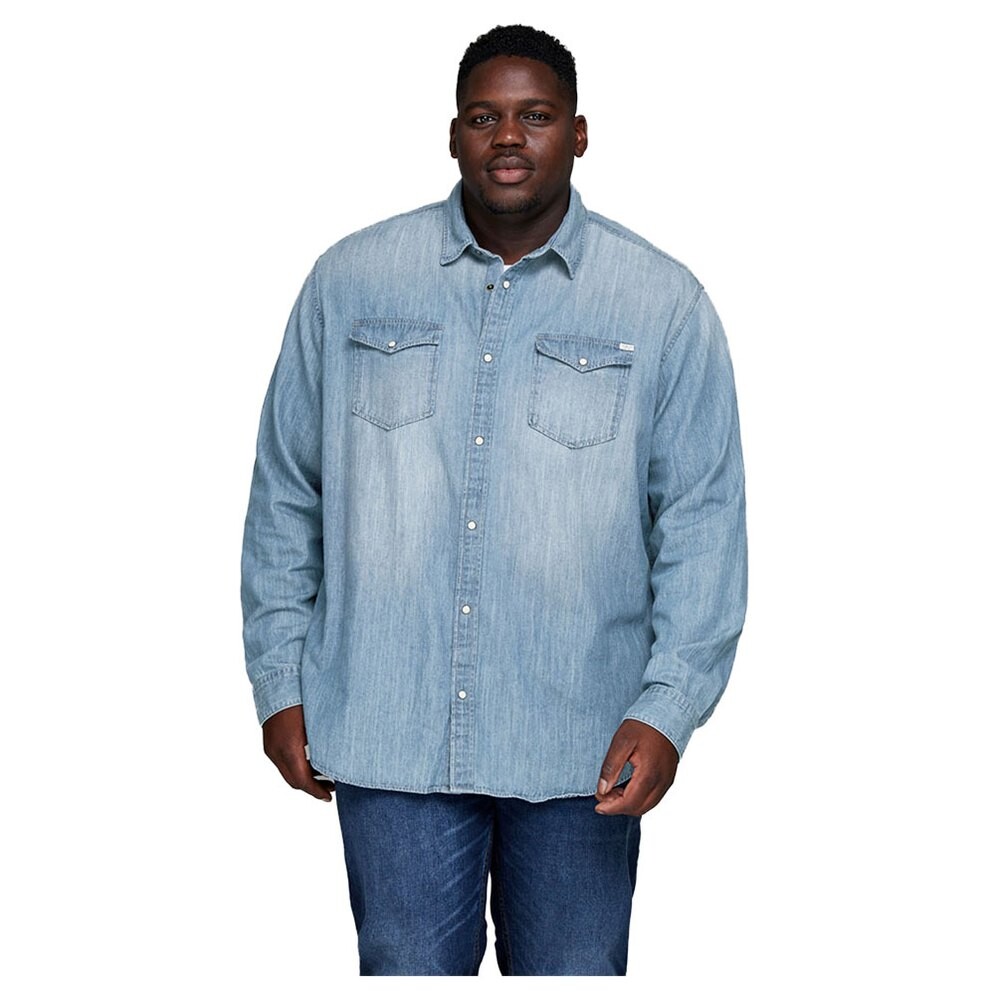 

Рубашка с длинным рукавом Jack & Jones Esheridan Ps, синий