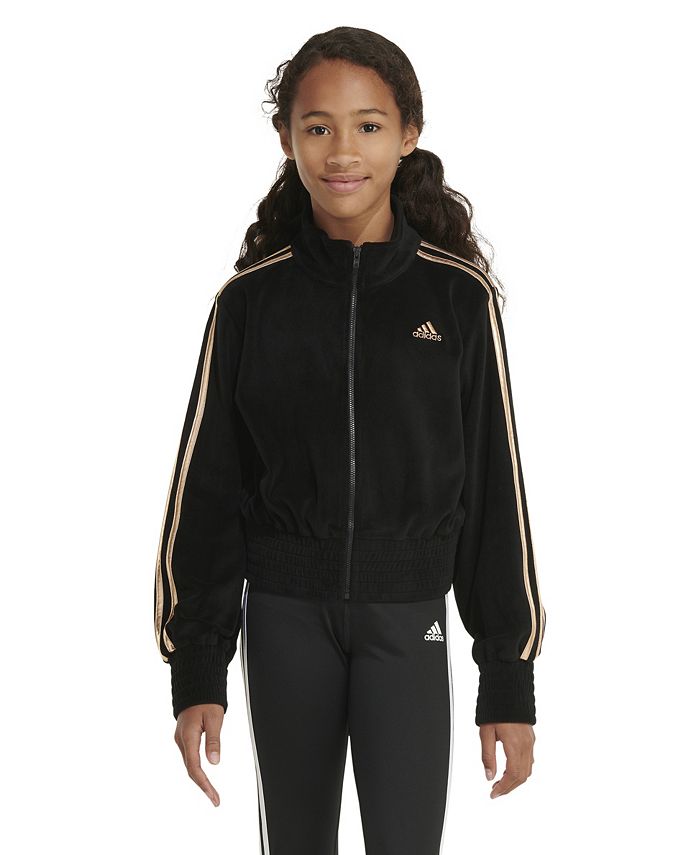 Adidas Originals олимпийка Velour Tracktop