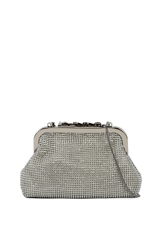 

Серебряная женская сумка через плечо размером 5X22x12 смvbs7ud01490 Valentino, серебряный