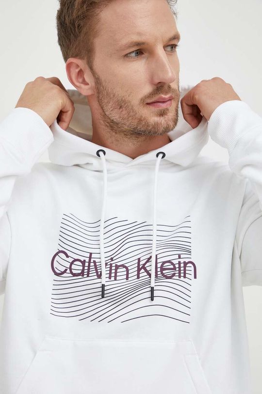 

Хлопковая толстовка Calvin Klein, белый