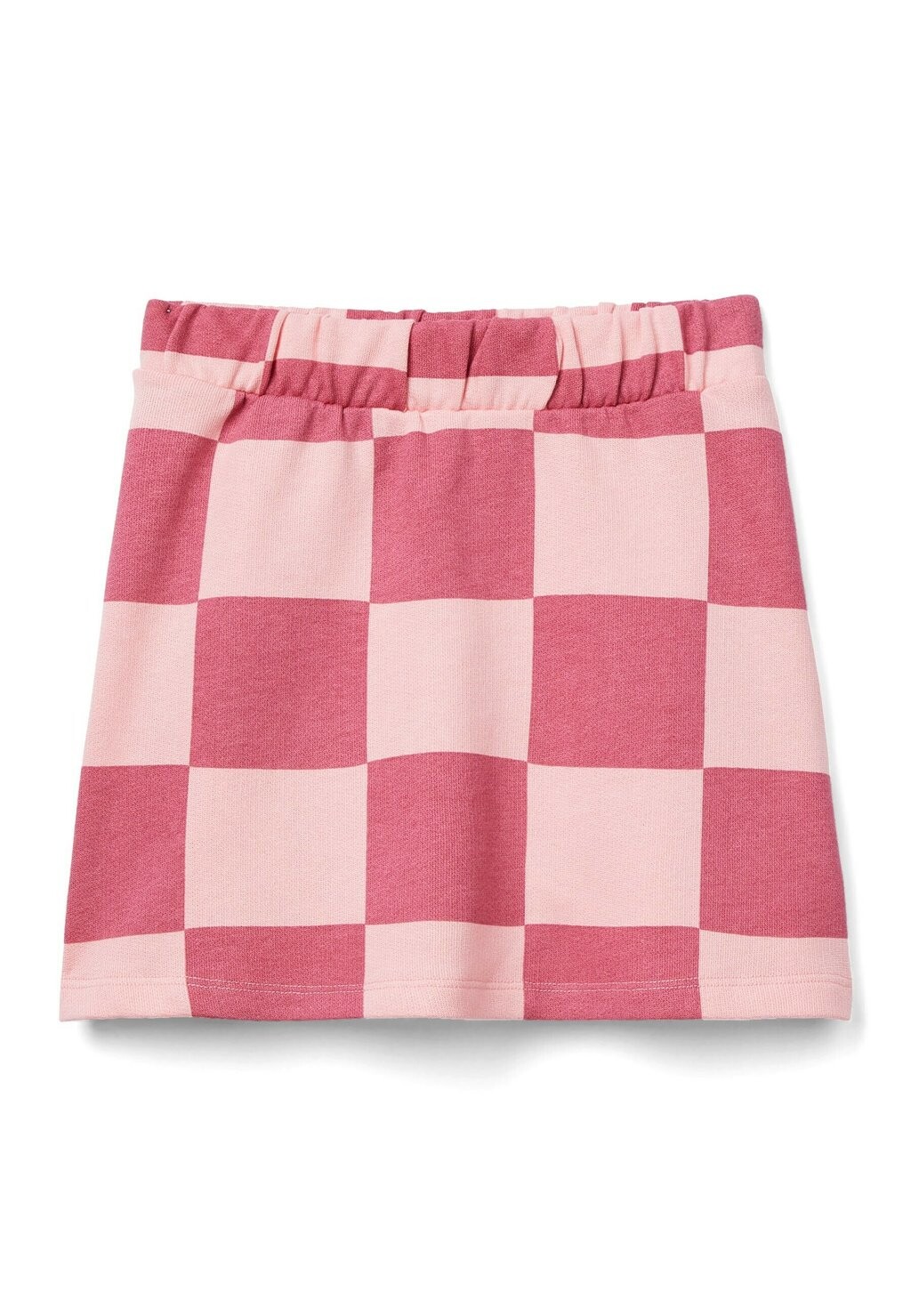 

Мини-юбка Checkered United Colors of Benetton, розовый