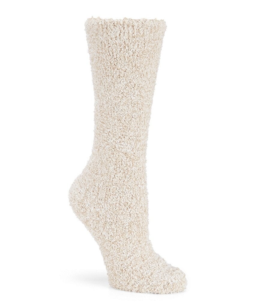 

Носки с подогревом Barefoot Dreams CozyChic, слоновая кость, Белый