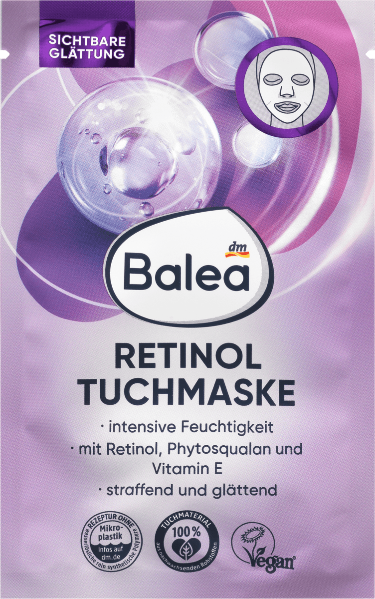 Тканевая маска с ретинолом 1 шт. Balea