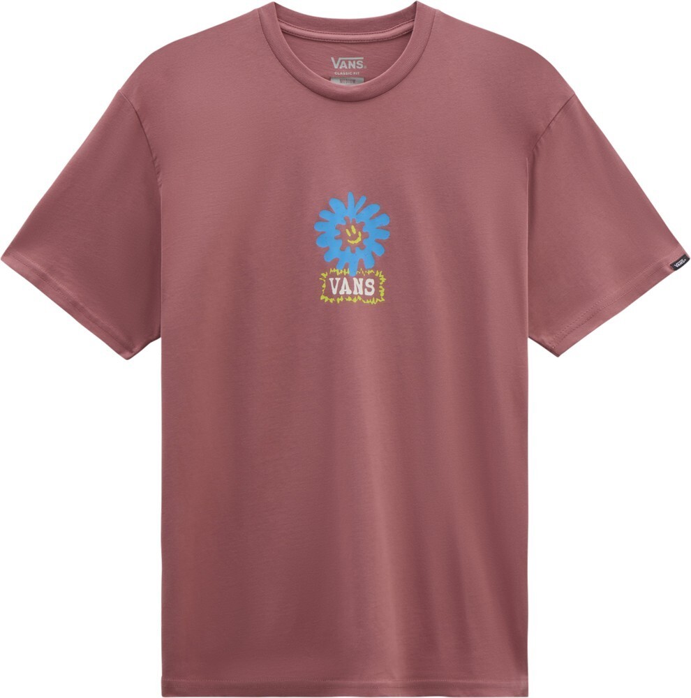 

Футболка Vans Dual Bloom Ss Tee, розовый