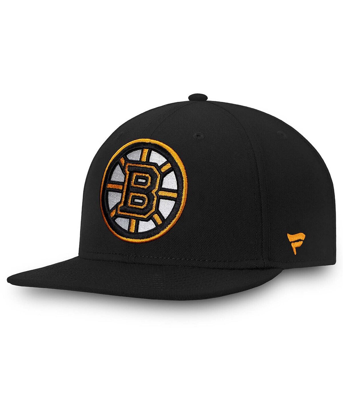 

Черная мужская шляпа с логотипом Boston Bruins Core Primary Fanatics