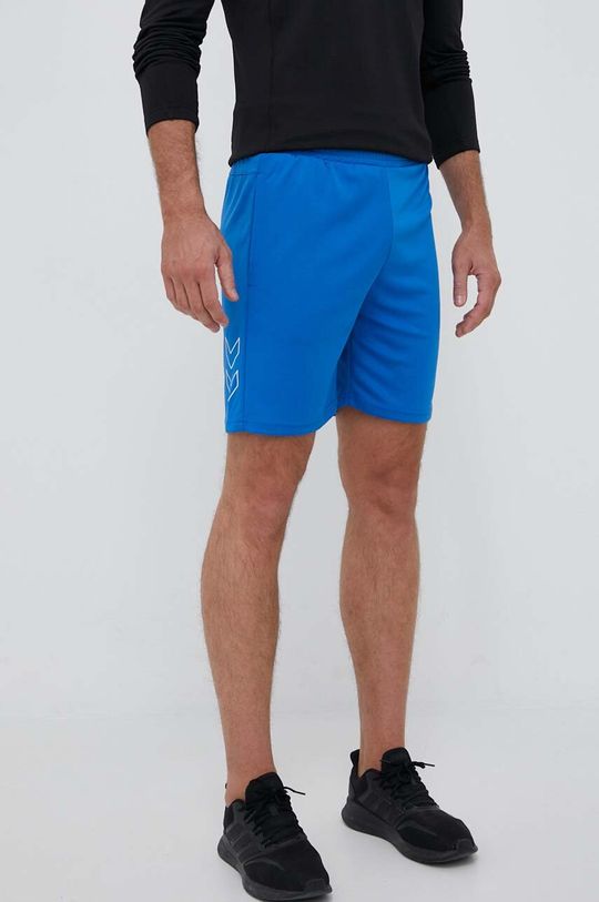 Тренировочные шорты Flex Mesh Hummel, синий тренировочные шорты flex mesh hummel синий